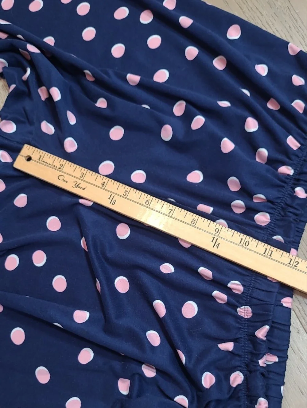 kate spade New York Pajamas Women's sz XL Dream a Little Dream Polka Dot Navy